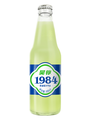 1984汽水青金桔汁（一次性包装不回瓶）
